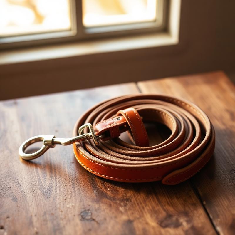 Heritage Leather Dog Leash
